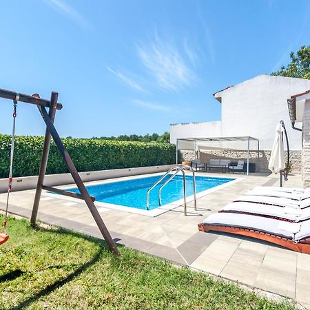 Villa Gortan - Pool House For 7 Guests Near Pula Istria - Ferienhaus Istrien Marčana Zewnętrze zdjęcie